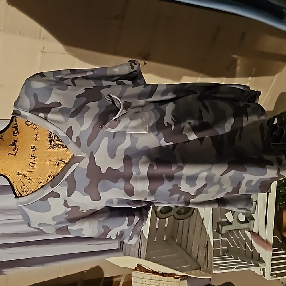 Lovely Melody Size 3x Camo Boutique Top